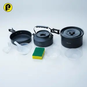 DS308 Nesting outdoor dengan teko portable Palava Adv