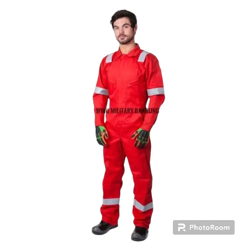 Wearpack Katelpak Coverall Safety Reflektor Scothlight Seragam Kerja Tambang Minyak Batubara Baju Bengkel Proyek Safety Pakaian Kerja Dinas Lapangan Safety K3 5