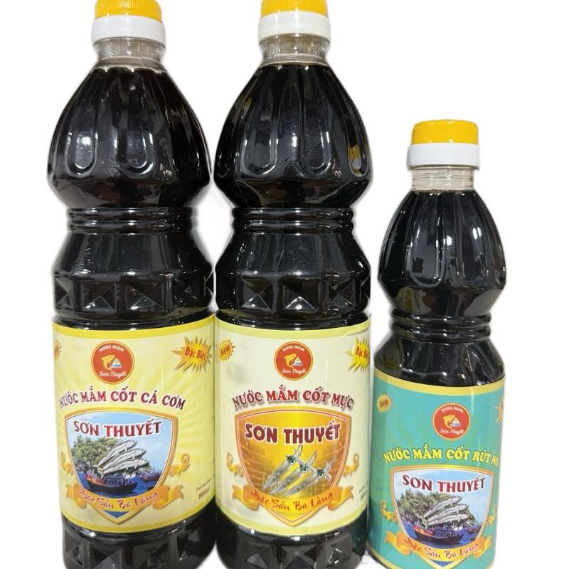 Combo Mắm Mực Và Cá Cơm VIP Tặng Kèm 500ml Nước Mắm 2 Năm Thanh Hóa Hương Vị Đặc Trưng Dùng Để Chấm Và Nấu Ăn