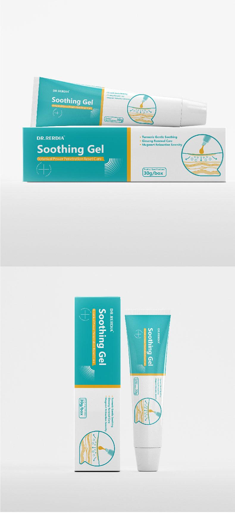 [Stok Tersedia] DR.RERDIA Gel Soothing dengan Ginseng, Jahe, dan Artemisia – Perawatan Lembut untuk Kaki Anda