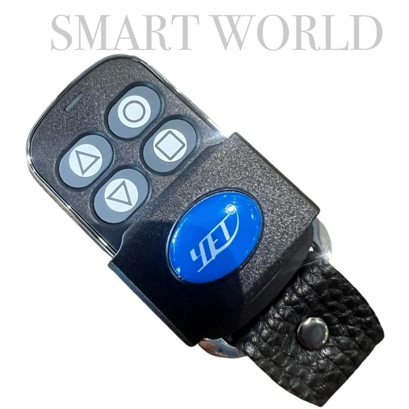  Remote cửa cuốn sao chép mã nhảy YET tay rồng tần số 315 350 365 433mhz loại tốt đã kèm pin die uk hien cua cuon 