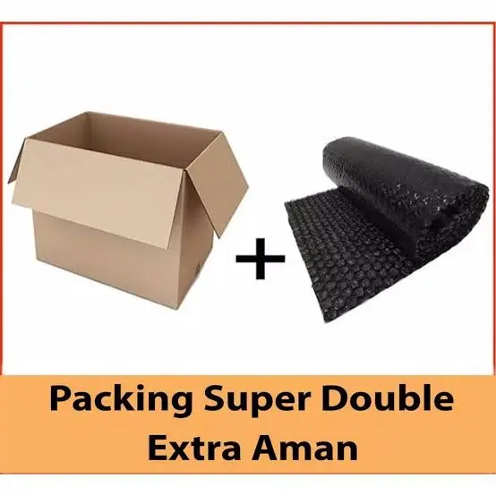 Extra Packing Bubble Wrap & Kardus