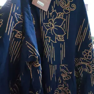 Ready stock dress rayon motif sabian busui ld 120 gamis bahan rayon premium viral ada saku big size