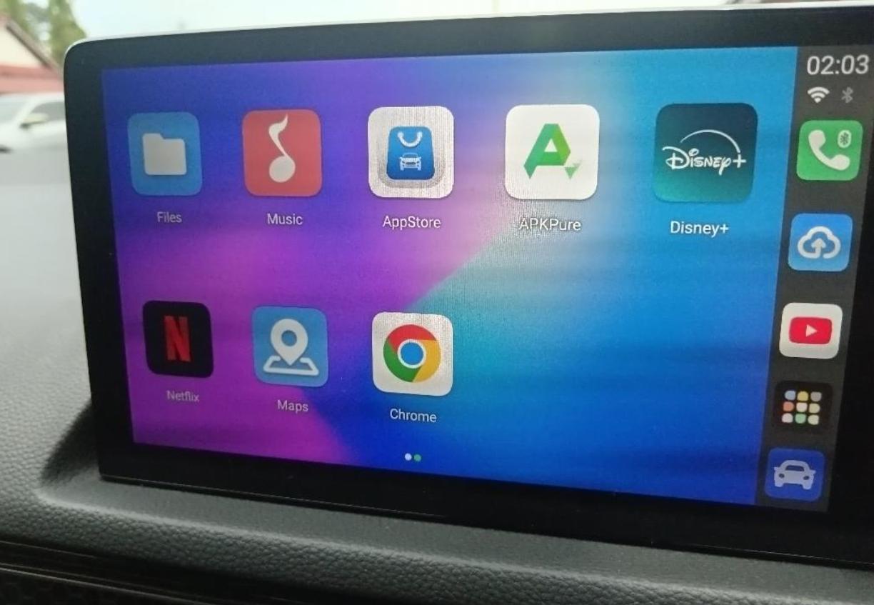 CarPlay Ai Box Android Auto & iPhone Support NetflixYouTube - Wireless CarPlay untuk 99% Mobil dengan WiredCarPlay Kompatibel dengan Berlaku untuk Honda dan Toyota Android 13.0 2G+32G WiFi+Bluetooth