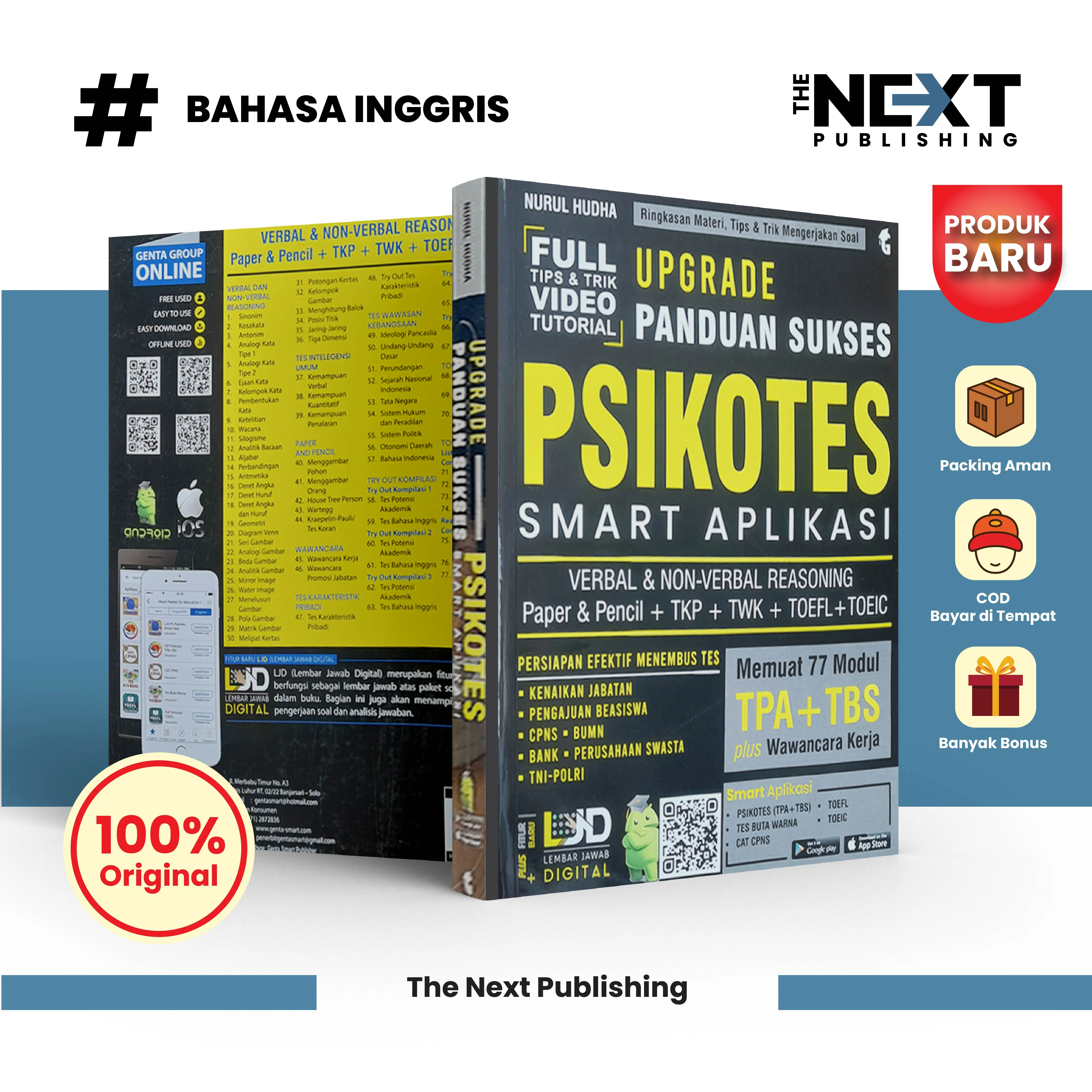 BUKU UPGRADE PANDUAN SUKSES PSIKOTES SMART APLIKASI