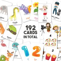 Gambar 6 pcs Flashcards Anak Busy Little Panda Complete Collection FREE STORAGE BOX dari Brown Baby Bear Kab. Bogor 4 Tokopedia