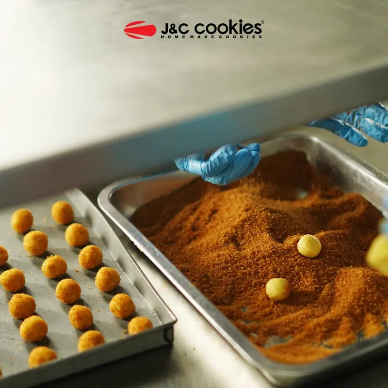 Palm Cheese JnC Cookies Kue Kering Lebaran Toples Kaca Toples Jar 3