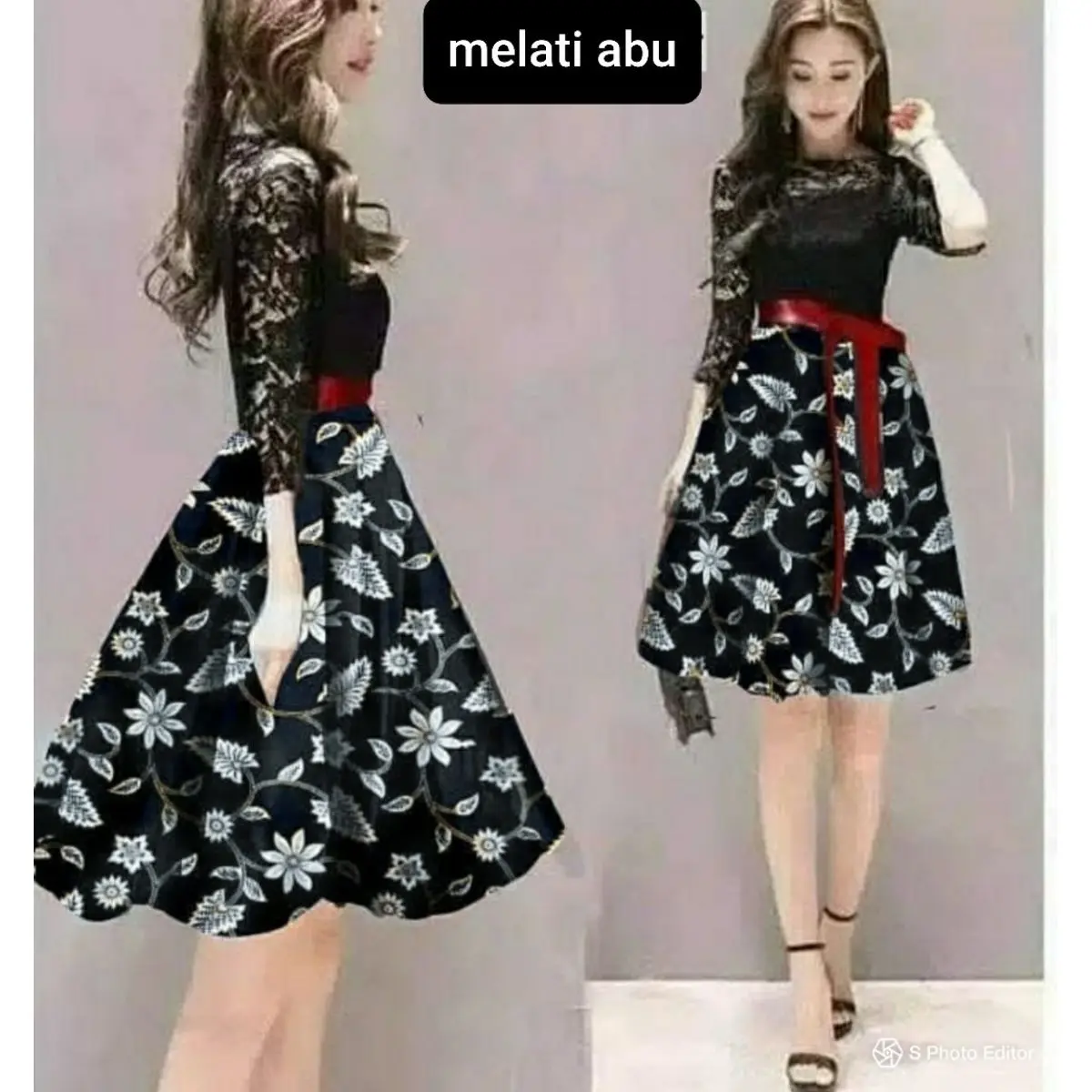 Magna Dress Fit L / Fashion Wanita