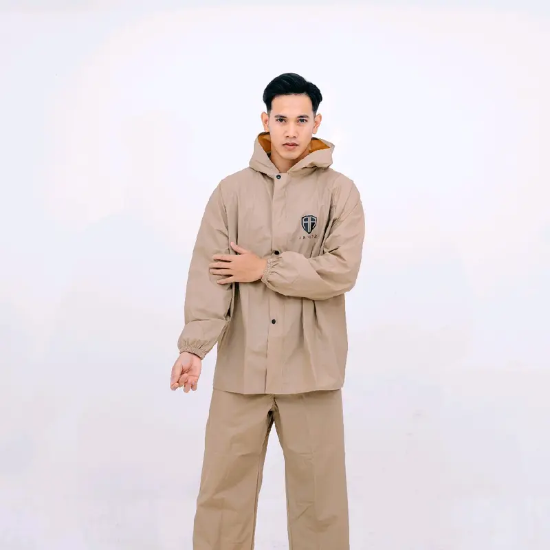 RAINCOAT JAS HUJAN SETELAN LAKI LAKI /  PRIA BY ARMOR [ BEST QUALITY ] Pvc 8
