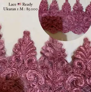 lace aksesoris baju kurung