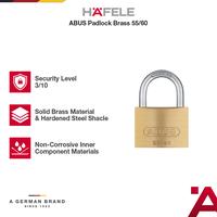 Gambar HAFELE ABUS Gembok Pagar 55/60mm Kuningan Serbaguna Anti Karat   - Padlock Brass ORIGINAL dari HAFELE Kota Bekasi 4 Tokopedia