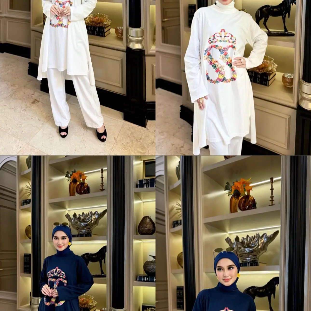 one set kaos premium monogram  ss by shellasaukia