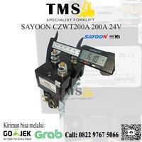 Gambar DC Contactor Sayoon DC182 CZWT200A 200A 24V ZJWT200 dari sparepart.online Kota Tangerang 5 Tokopedia