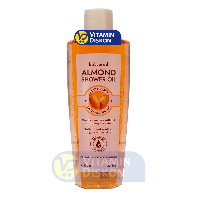 BUTTERED ALMOND SHOWER OIL 160 ML 1