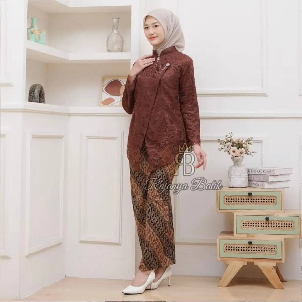 KEBAYA JAWA+ROK mahogany