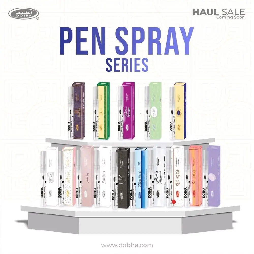 Parfum Dobha Pen Spray aroma Best Seller 8ml / minyak wangi tahan lama Perfume Wanginya