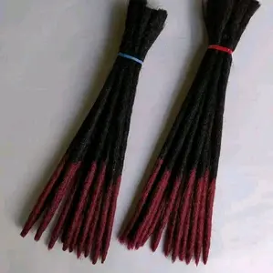 Rambut Gimbal Regge Rasta - Bahan Sintetis Super, Ringan dan Mudah Digunakan