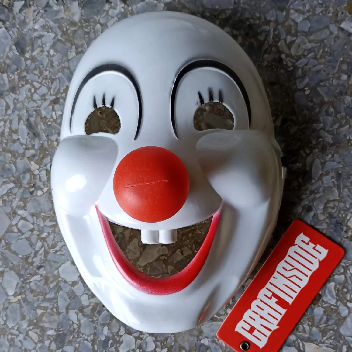 Topeng Clown Badut Hidung Merah