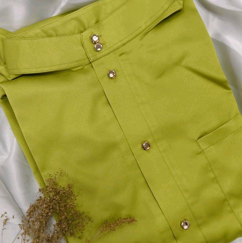 1set baju teluk belanga Melayu pria // Polos 3