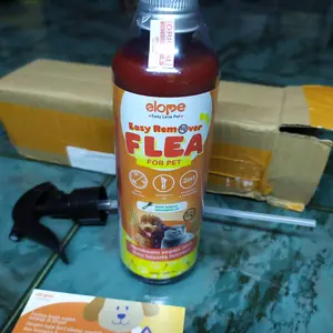 ELOPE SPRAY  KUTU KUCING SPRAY PEMBASMI TELUR KUTU TUNGAU CAPLAK ANJING KUCING 2 IN 1 PENGOBATAN DAN PENCEGAHAN MENGANDUNG LEMONGRASS OIL