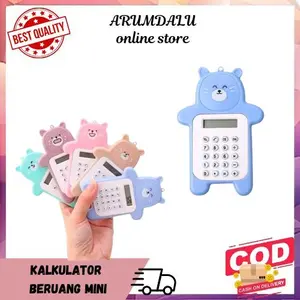 KALKULATOR MINI PORTABEL BEAR BERUANG