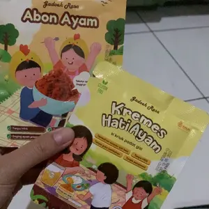 Gadoeh Rasa 1 pcs Sachet Kremes + 1 pcs Sachet Abon MPASI Paket Bundling Sachet