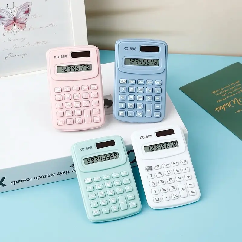 Kalkulator Saku Sekolah Kantor Mini Calculator 8 Digit KA-888C 2