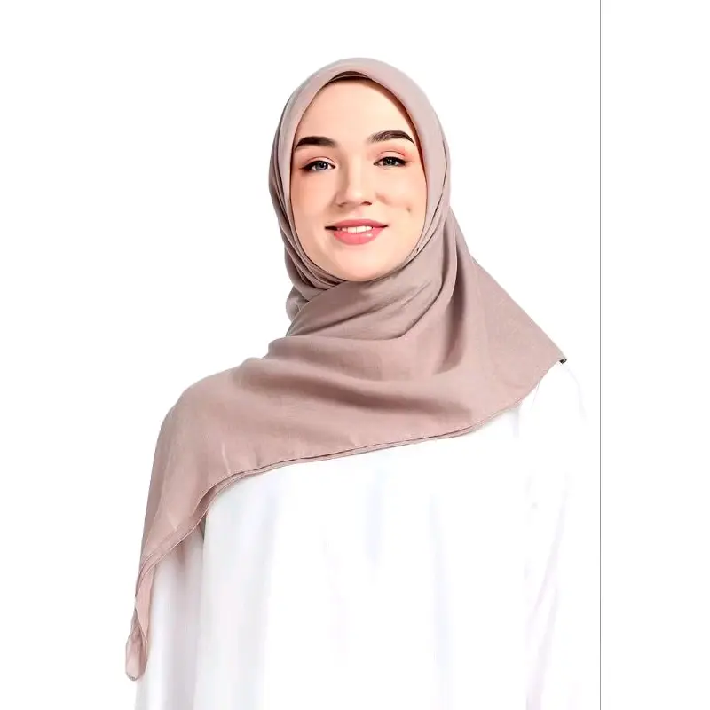 Assajid Scarf - Hijab Kerudung Segi Empat Basic Scarf Polycotton Premium Square 5
