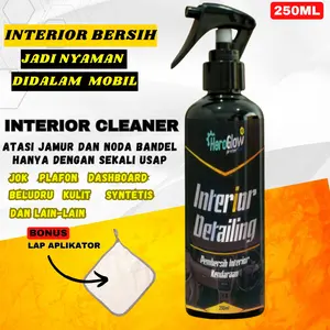 HEROGLOW Pembersih Interior Mobil Jok Plafon Doortrim Stir Car Kendaraan Interior Cleaner Stain Remover