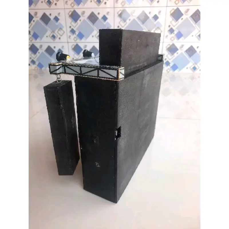 Miniatur Sound System Siap Bunyi dengan Bluetooth - Lagu Speaker tidak tanpa kabel mp4 player 5