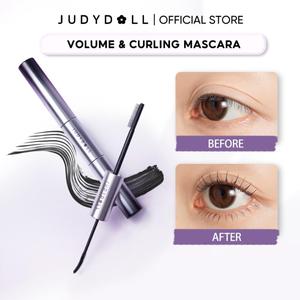 (Local Delivery) JUDYDOLL VOLUME&CURLING MASCARA DUO 6.5G - Flawless Mascara + Lash Primer Makeup Cosmetic clio mascara Volumizing Waterproof