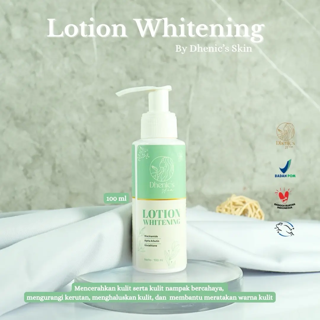 Dhenic's Skin Pemutih Lotion Whitening BPOM