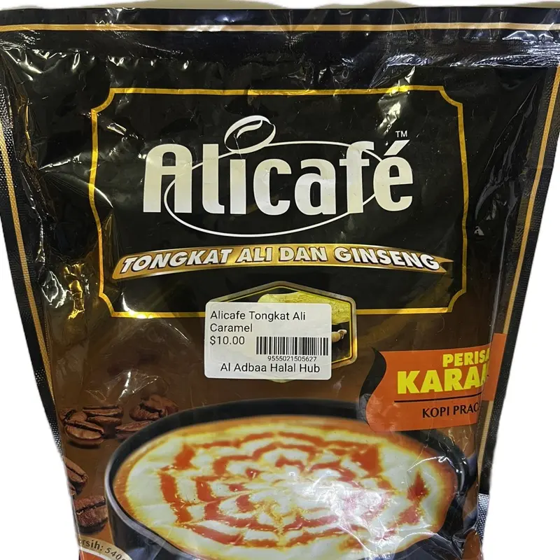 Alicafe Tongkat Ali & Ginseng - Caramel & Original Instant Coffee