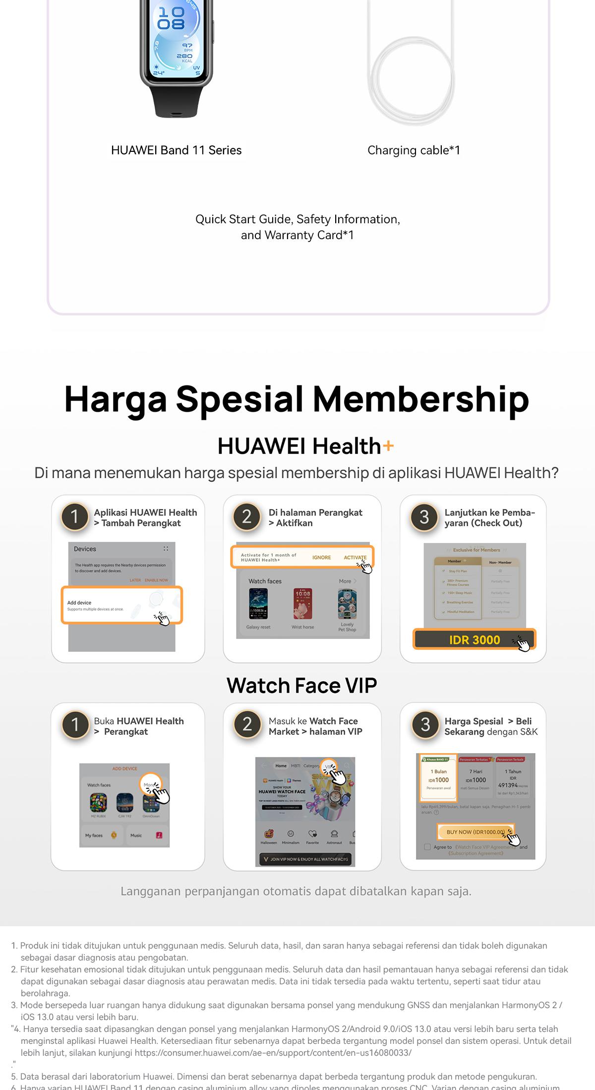 【TOP 1 BEST SELLING】HUAWEI Band 11 Series | 1.62”AMOLED Display | Enhanced Sleep Tracking | Heart Health Management | Smartwatch-like | Android & iOS