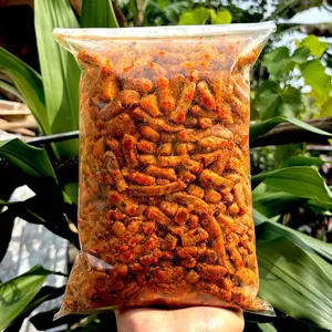 BASRENG PEDAS DAUN JERUK Cemilan Khas Bandung 1kg 500gr 250gr Rasa Pedas Gurih Cocok untuk Camilan Sehari-hari Snack