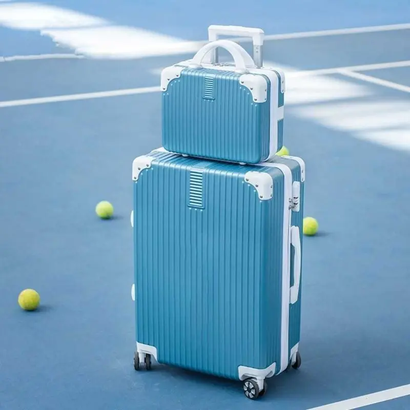 Smile Bird Koper PC Koper 20/22/24 Inch Kabin Bagasi Koper Travel Set 14 Inch 2