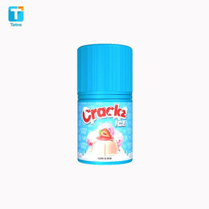 Gambar CRACKZ ICE V4 PUDDING ICE CREAM FREEBASE - 6 MG dari Tetra Indonesia_NEW Kota Bandung 5 Tokopedia