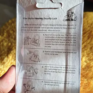 Gembok Stanless Anti Karat/Anti Maling/Gembok Anti Rust/Gembok Anti Cut