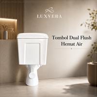 Gambar (Kurir Toko) Closet / Kloset Duduk Lois - 888 | Two Piece Toilet Duduk dengan Flush System American Standar Tahan Lama dan Efisien untuk Kebutuhan Rumah Tangga - Lois 888 dari Luxvera Kota Administrasi Jakarta Utara 5 Tokopedia