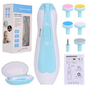 Electric Baby Nail Trimmer Automatic Nail Sharpener Manicure Baby Nail Clipper With LED Light