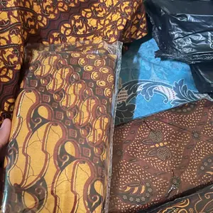 PAKET HEMAT 4 Pcs Soloan kain panjang halus halus jarit batik samping kebat kain melahirkan Jarik Ibu Seragam Wanita Kebaya Elegan