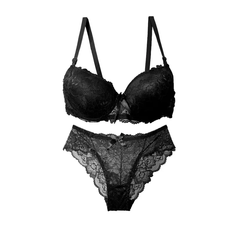 Celana pengantin Bra Set/COD.dalaman wanita terbaru impor Quality,busa renda premium, Bh Setelan Motif Lingerie pakaian spandeks winered set pakaian dalam sutra silver daleman 4