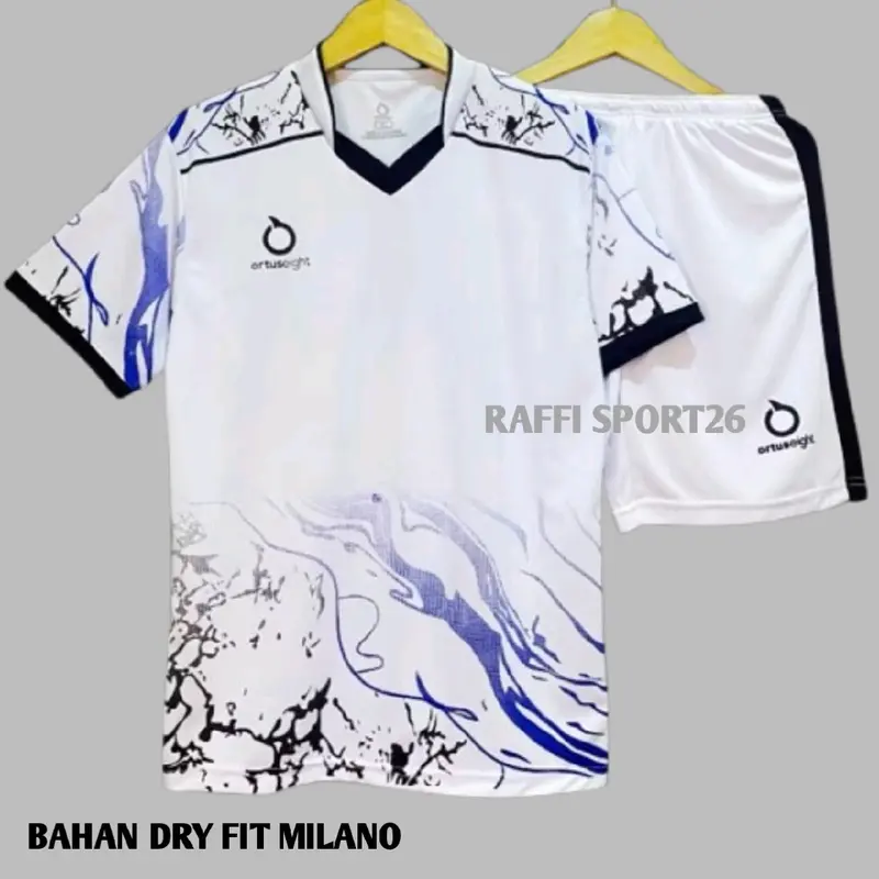 Setelan Jersey futsal sepakbola voly badminton pria dan wanita unisex Dewasa terbaru 0
