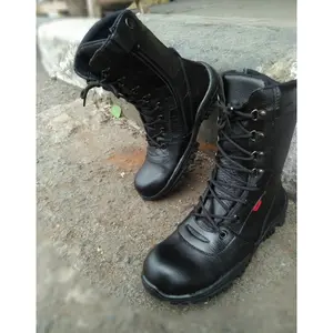 Termurah Sepatu PDL Dinas Kulit Asli Sefty Merek KICKER Dinas TNI POLRI