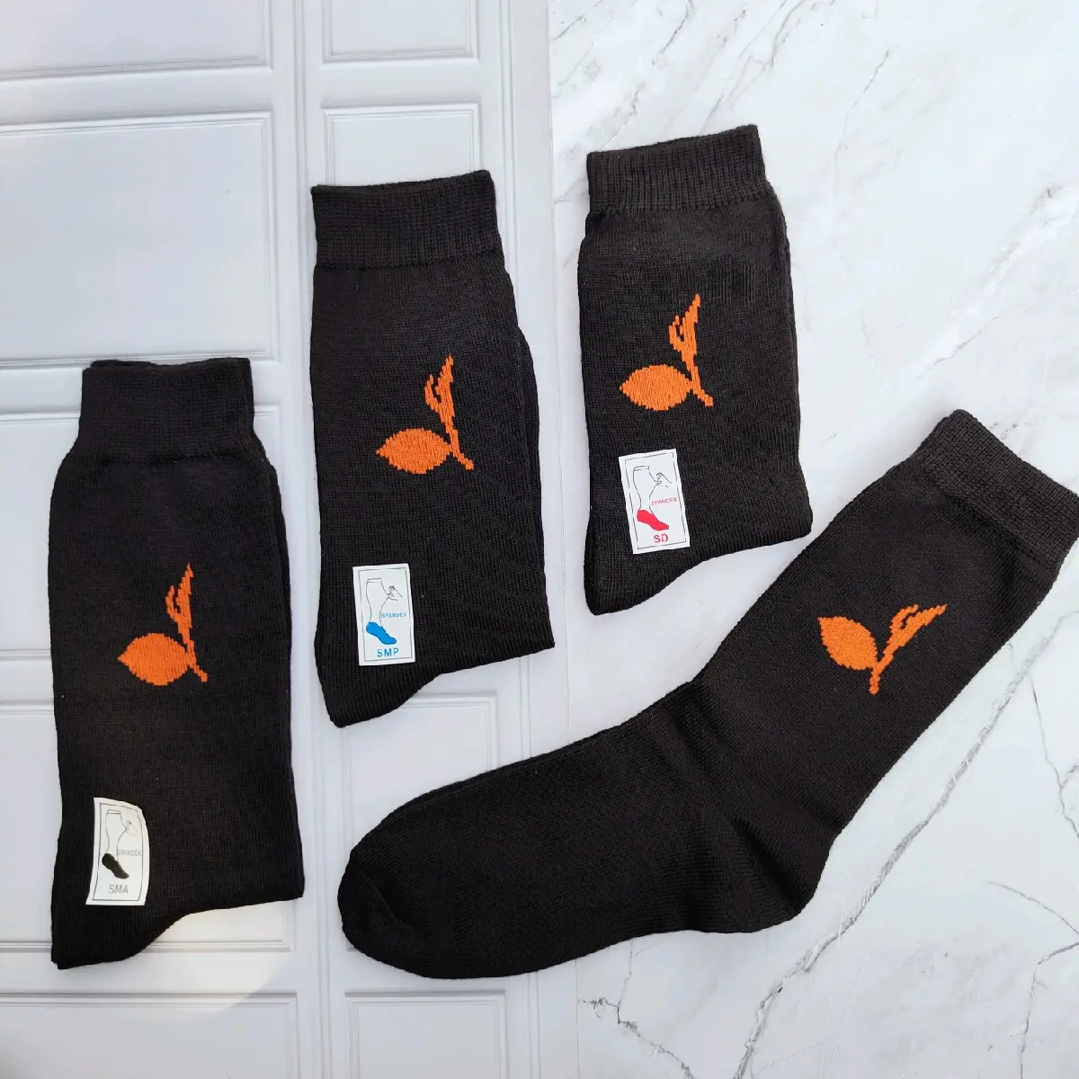 3 Pasang Kaos Kaki Anak Sekolah Hitam Pramuka / Kaos Kaki Pramuka SD SMP SMA