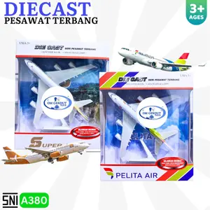 OG Mainan Diecast Pesawat Terbang No.A380-2