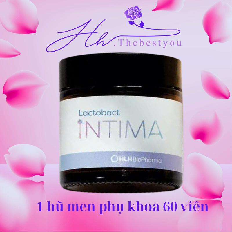 Viên uống men vi sinh Lactobact Intima HLH BioPharma Hộp 60 viên