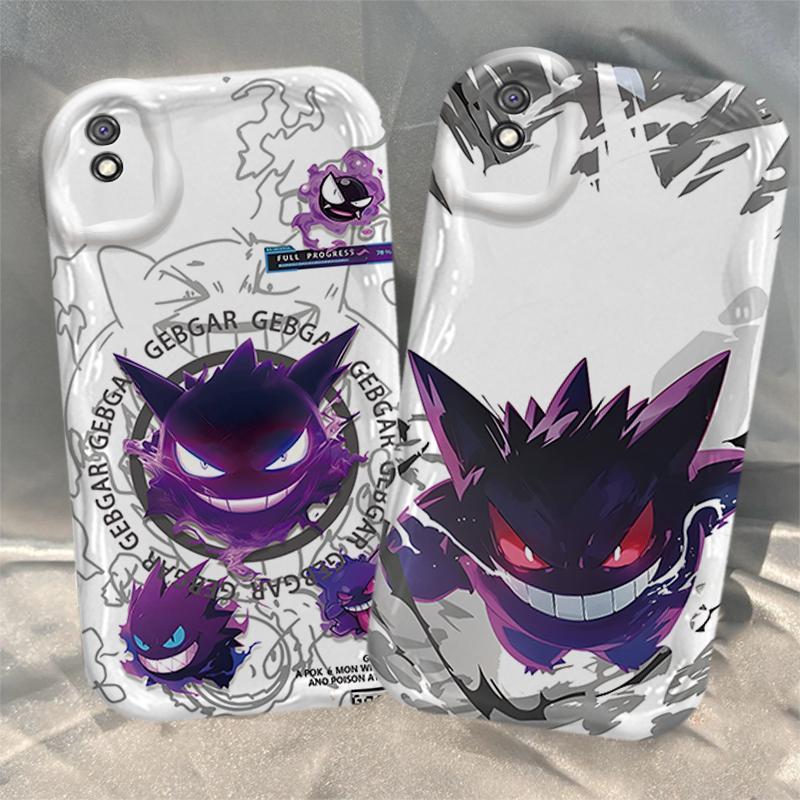 Casing For Redmi 9A Redmi 9i Cartoon Cream Cover Gengar Couple Soft TPU 3D…