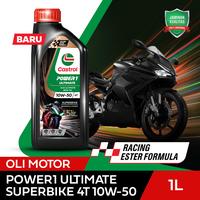 Gambar Oli Mesin Motor Castrol POWER1 ULTIMATE SUPERBIKE 4T 10W-50 (1L) - 1L dari Castrol Indonesia Kota Administrasi Jakarta Timur 1 Tokopedia