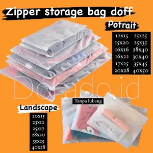Zipper bag / zipper storage bag / zipper travel pouch / travel pouch serbaguna